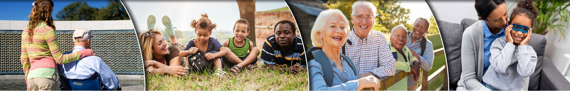 Collage of Smiling Families