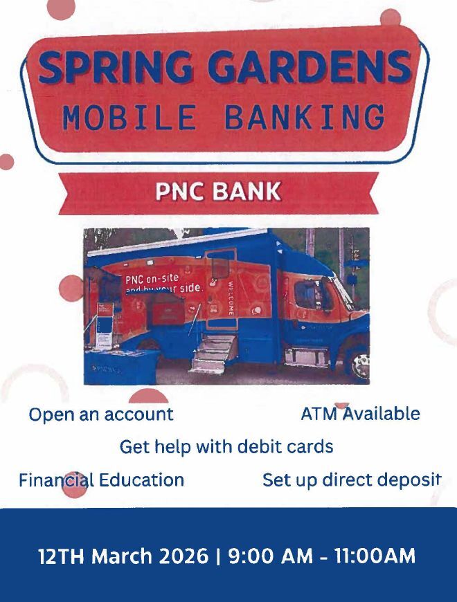 Mobile Banking Flyer, all information as listed below.