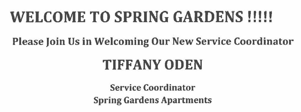 Tiffany Oden Flyer. All information as listed below.