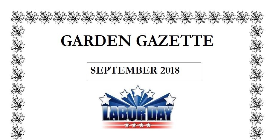 sept garden gazzette