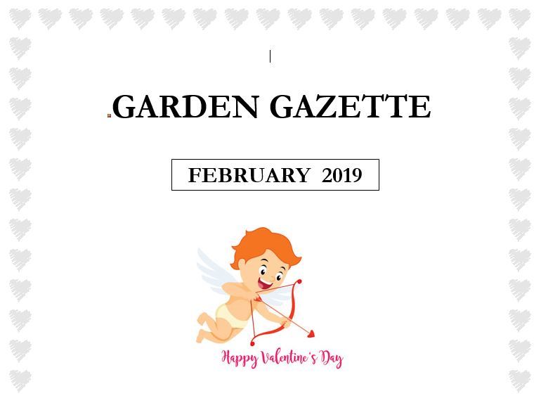 FEB garden gazette