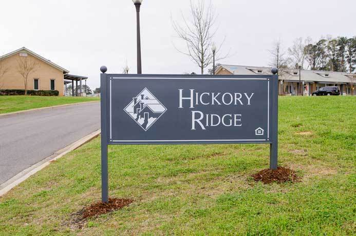 Hickory Ridge - sign